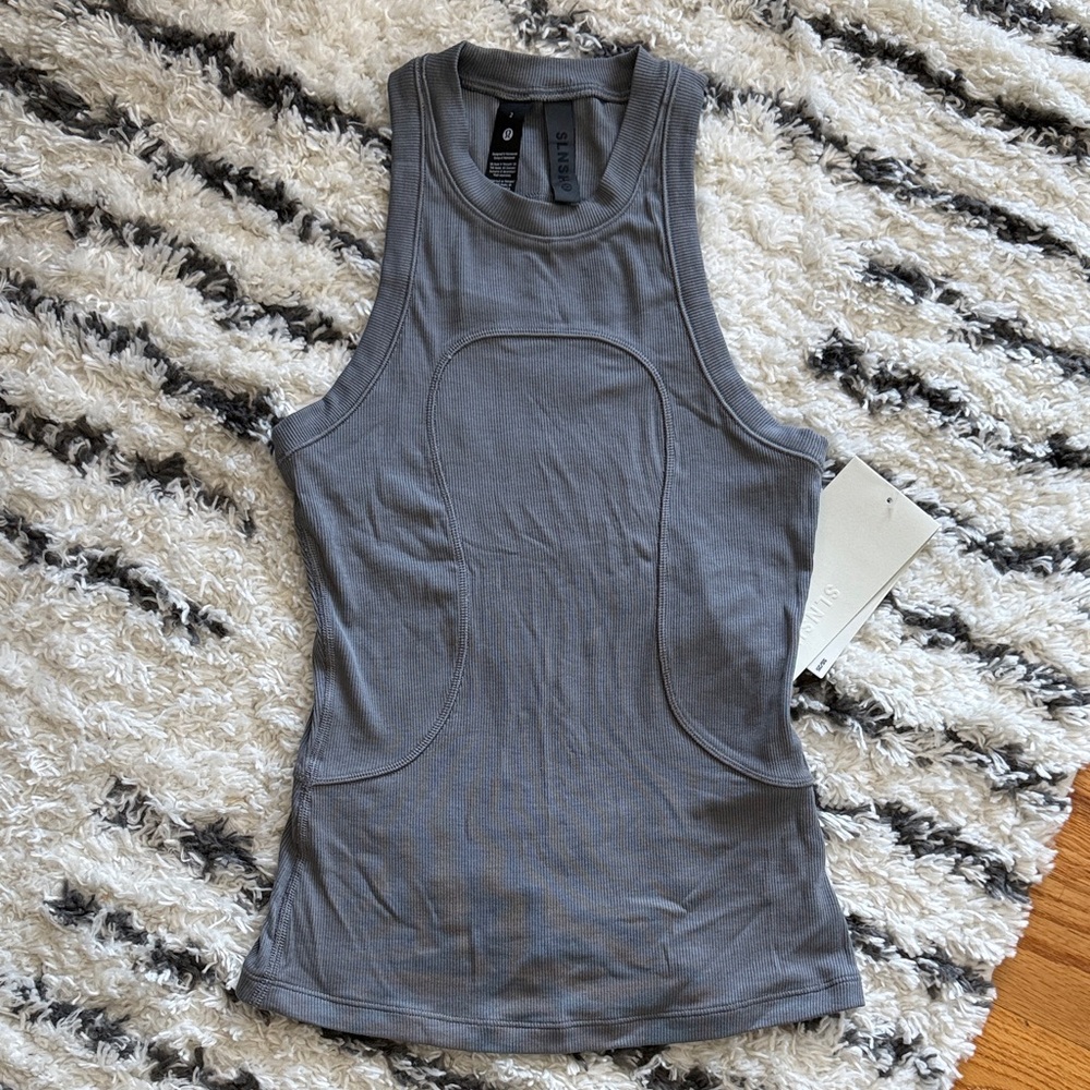 NWT Lululemon Ribbed Modal Tank SLNSH Collection - Picture 3 of 5
